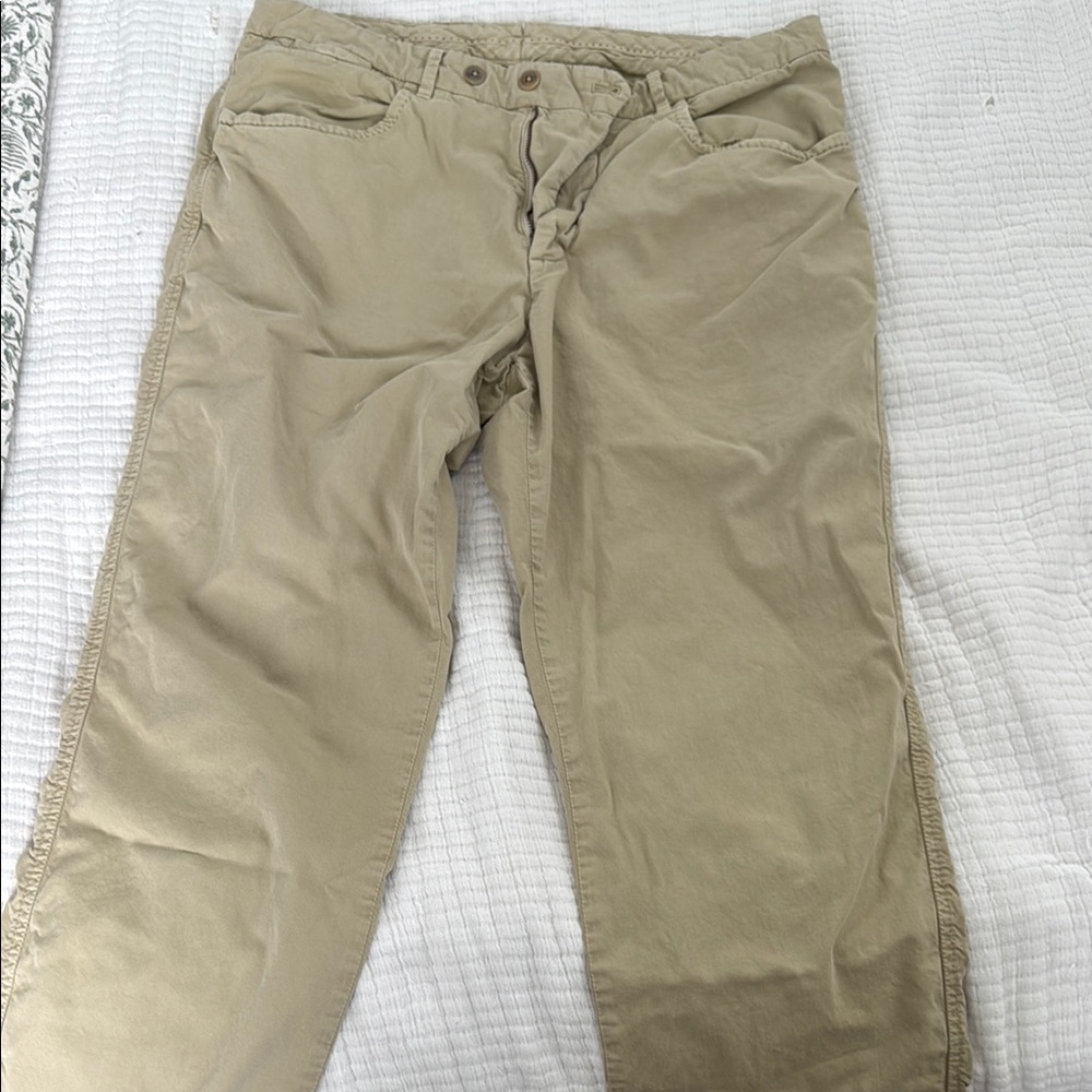 Light Tan Chinos with Straight Leg Fit
